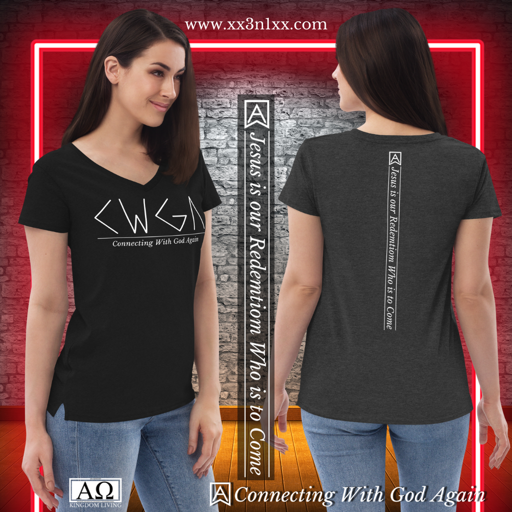 CWGA Women’s v-neck t-shirt